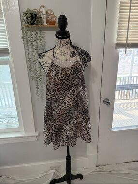 Victoria's Secret Leopard Print Mini Dress